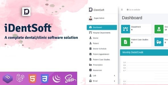 iDentSoft v2.0 – Dental / Clinic Software Solution Nulled free download